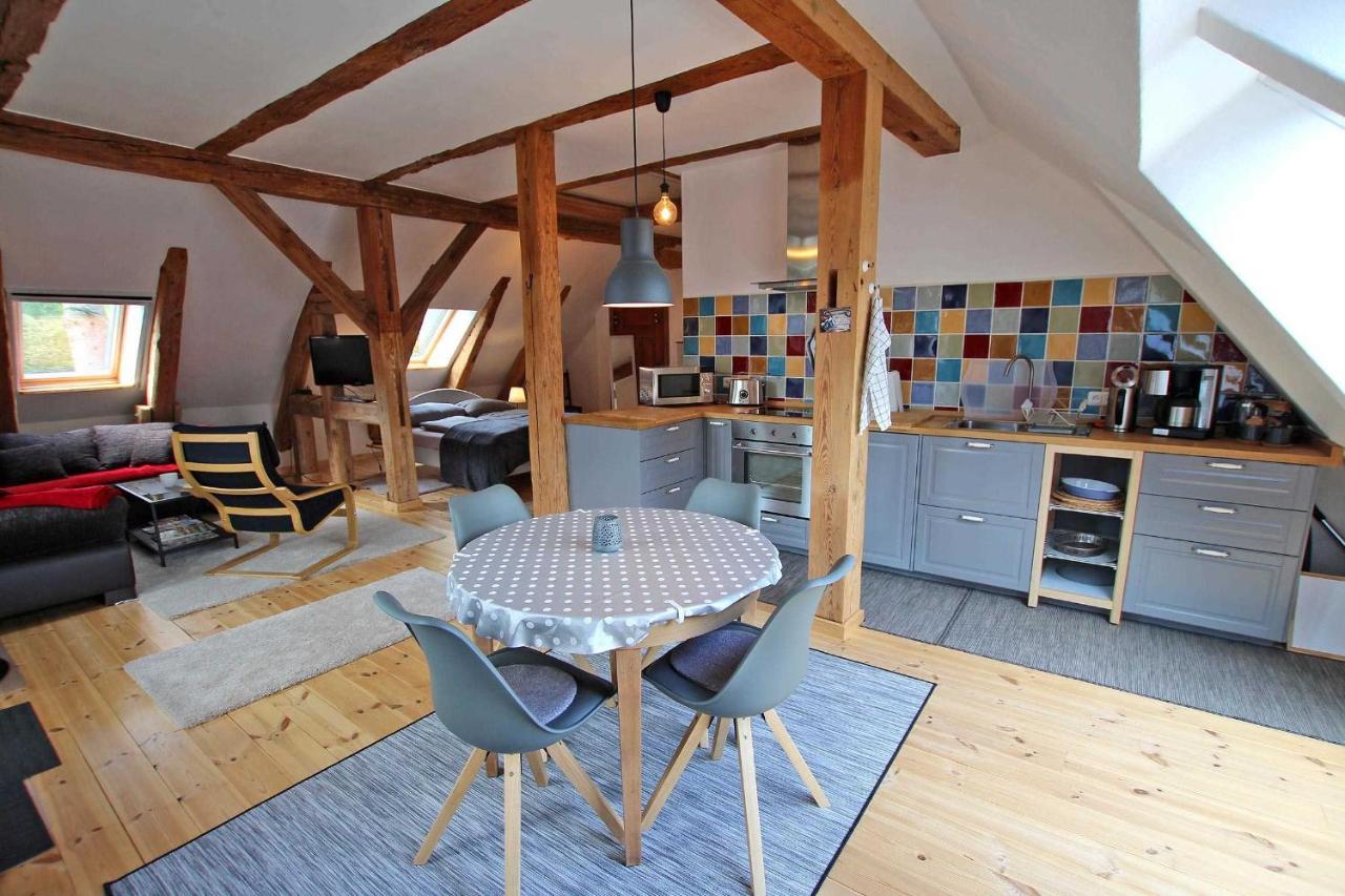 Ferienwohnung Im Forsthaus Am See Schwarz Dış mekan fotoğraf